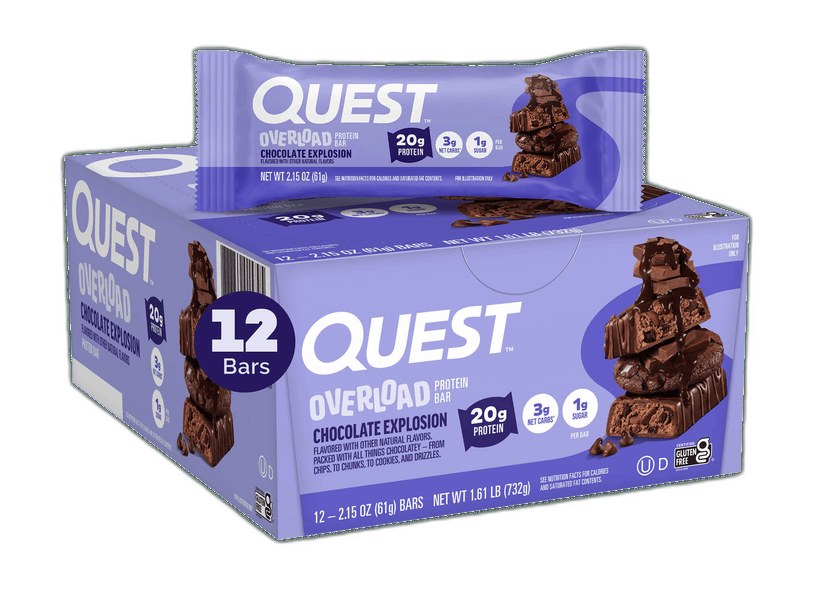 Quest Overload Chocolate Explosion