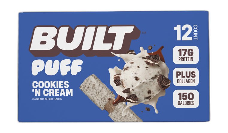 Built Cookies And Cream Puff Bar