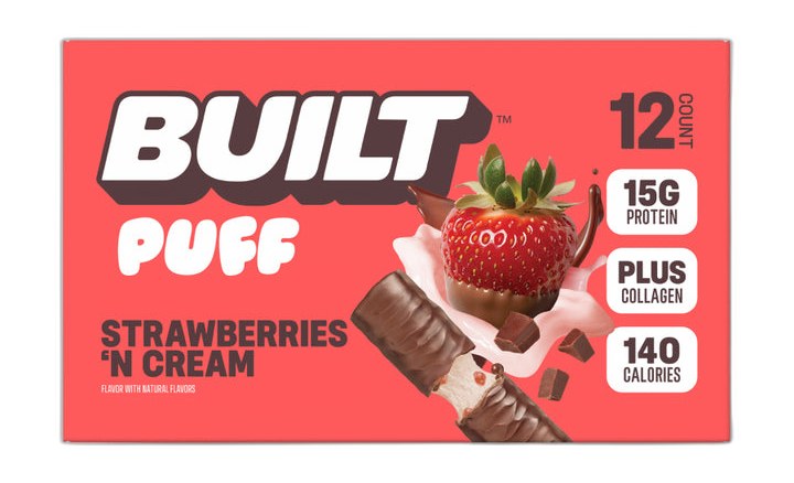 Built Strawberries 'n Cream Puff