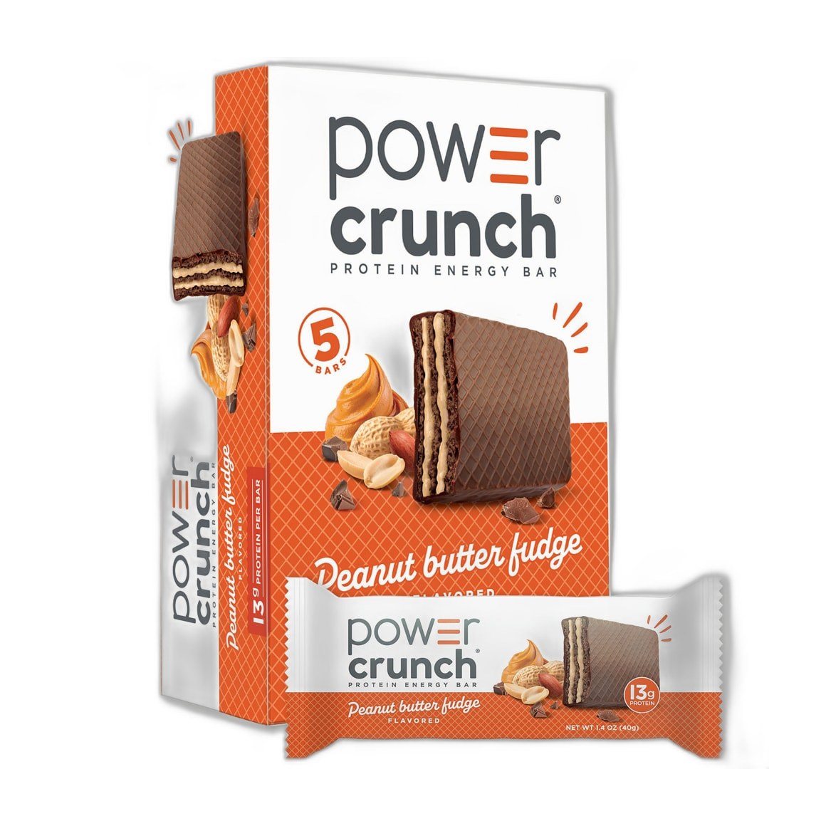 Power Crunch Peanut Butter Fudge